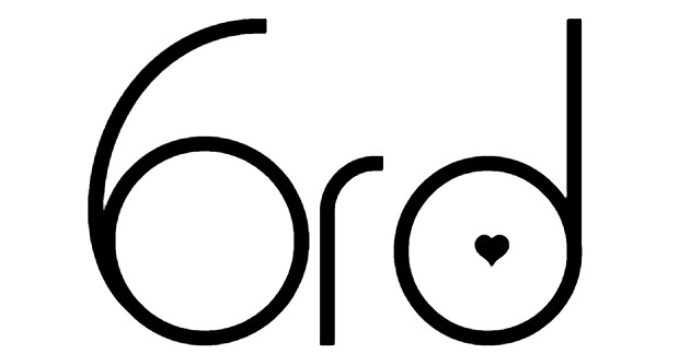 Amorette Light フォントでの「6rd」